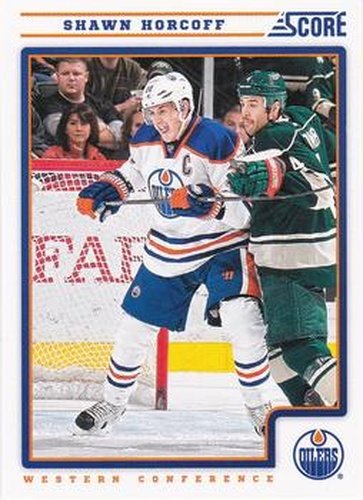 #194 Shawn Horcoff - Edmonton Oilers - 2012-13 Score Hockey