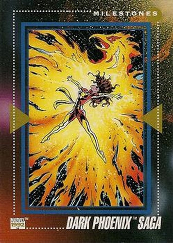 #195 Dark Phoenix Saga - 1992 Impel Marvel Universe