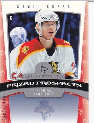 #195 Kamil Kreps - Florida Panthers - 2006-07 Fleer Hot Prospects Hockey