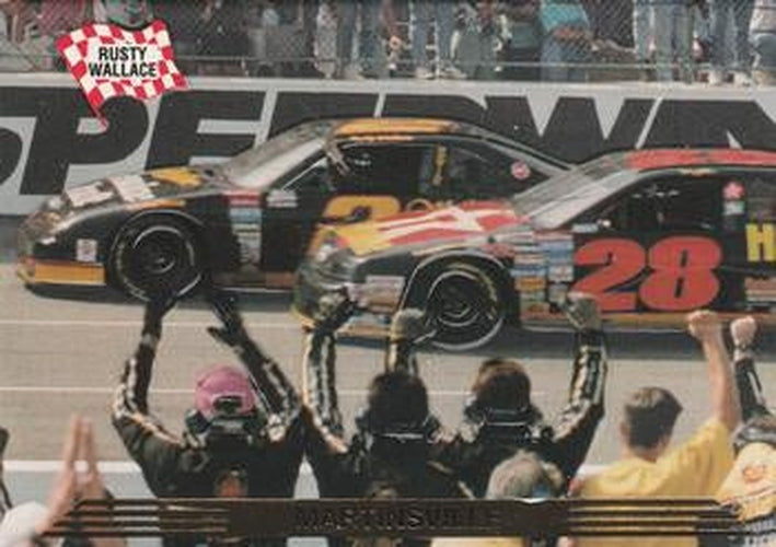 #195 Rusty Wallace's Car - Penske Racing South - 1993 Action Packed Racing