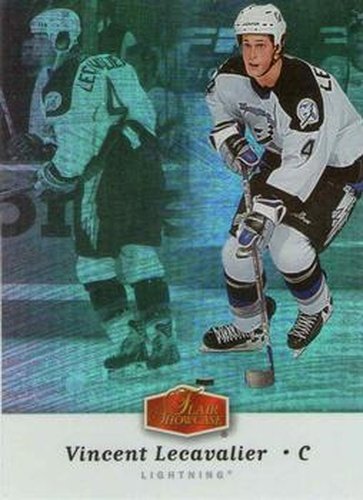 #195 Vincent Lecavalier - Tampa Bay Lightning - 2006-07 Flair Showcase Hockey