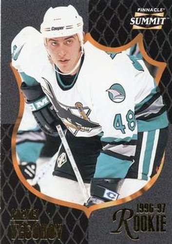#195 Alexei Yegorov - San Jose Sharks - 1996-97 Summit Hockey