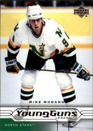 #195 Mike Modano - Minnesota North Stars - 2004-05 Upper Deck Hockey