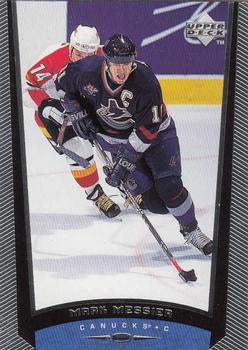 #195 Mark Messier - Vancouver Canucks - 1998-99 Upper Deck Hockey