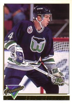 #195 Eric Weinrich - Hartford Whalers - 1993-94 O-Pee-Chee Premier Hockey - Gold
