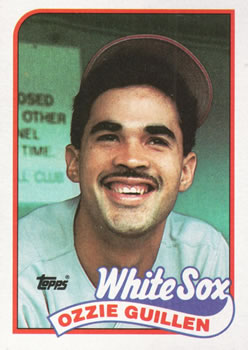 #195 Ozzie Guillen - Chicago White Sox - 1989 Topps Baseball