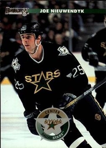 #195 Joe Nieuwendyk - Dallas Stars - 1996-97 Donruss Hockey
