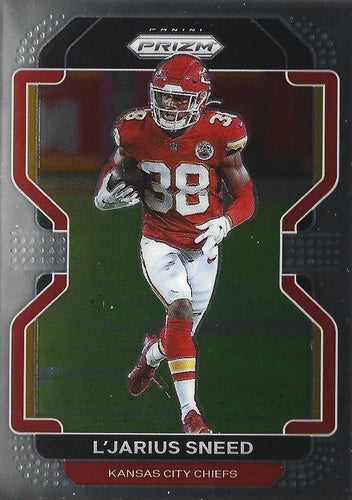 #195 L'Jarius Sneed - Kansas City Chiefs - 2021 Panini Prizm Football