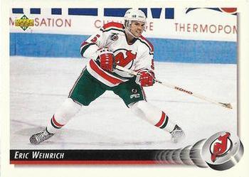 #195 Eric Weinrich - New Jersey Devils - 1992-93 Upper Deck Hockey