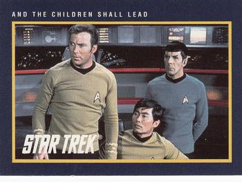 #195 And the Children Shall Lead - 1991 Impel Star Trek 25th Anniversary