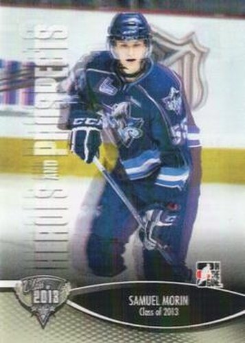 #195 Samuel Morin - Rimouski Oceanic - 2012-13 In The Game Heroes and Prospects Hockey