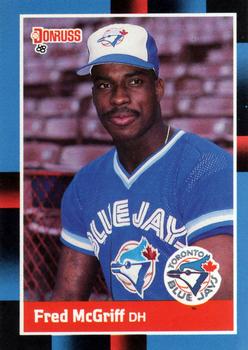 #195 Fred McGriff - Toronto Blue Jays - 1988 Donruss Baseball
