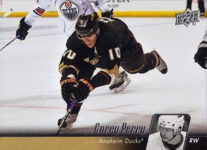 #195 Corey Perry - Anaheim Ducks - 2010-11 Upper Deck Hockey