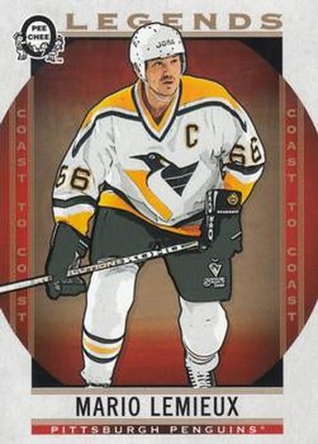 #195 Mario Lemieux - Pittsburgh Penguins - 2018-19 O-Pee-Chee Coast to Coast Hockey