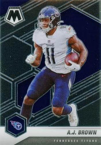 #195 A.J. Brown - Tennessee Titans - 2021 Panini Mosaic Football