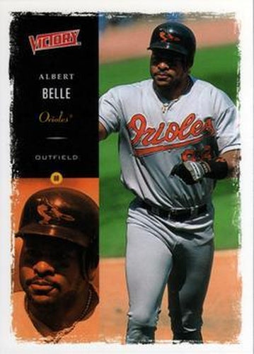 #195 Albert Belle - Baltimore Orioles - 2000 Upper Deck Victory Baseball
