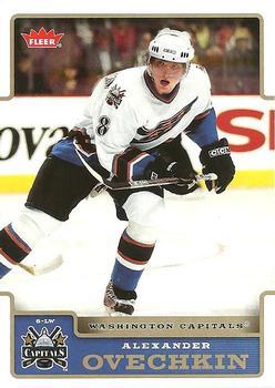 #195 Alexander Ovechkin - Washington Capitals - 2006-07 Fleer Hockey