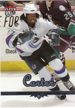 #195 Anson Carter - Vancouver Canucks - 2005-06 Ultra Hockey
