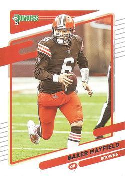 #195 Baker Mayfield - Cleveland Browns - 2021 Donruss Football