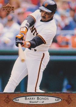 #195 Barry Bonds - San Francisco Giants - 1996 Upper Deck Baseball
