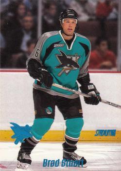 #195 Brad Stuart - San Jose Sharks - 1999-00 Stadium Club Hockey