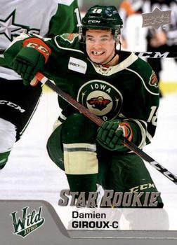 #195 Damien Giroux - Iowa Wild - 2020-21 Upper Deck AHL Hockey