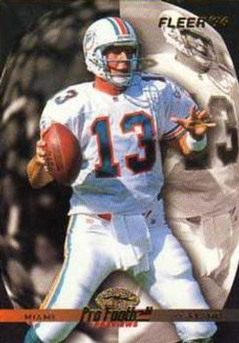 #195 Dan Marino - Miami Dolphins - 1996 Fleer Football