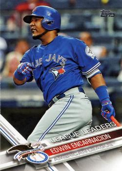 #195 Edwin Encarnacion - Toronto Blue Jays - 2017 Topps Baseball