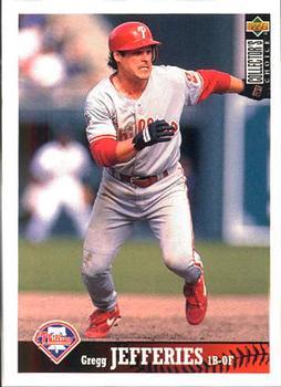 #195 Gregg Jefferies - Philadelphia Phillies - 1997 Collector's Choice Baseball
