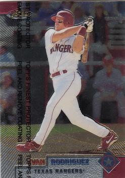 #195 Ivan Rodriguez - Texas Rangers - 1999 Finest Baseball