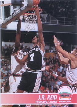#195 J.R. Reid - San Antonio Spurs - 1994-95 Hoops Basketball
