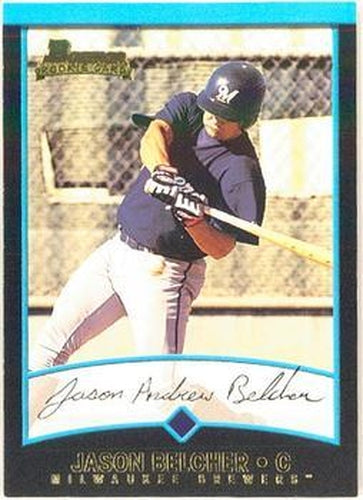#195 Jason Belcher - Milwaukee Brewers - 2001 Bowman Baseball