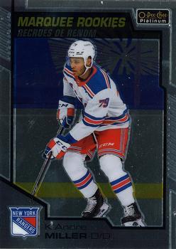 #195 K'Andre Miller - New York Rangers - 2020-21 O-Pee-Chee Platinum Hockey