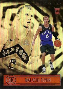#195 Malachi Flynn - Toronto Raptors - 2020-21 Panini Illusions Basketball