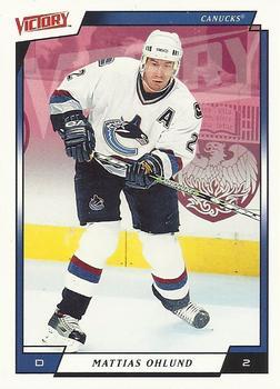 #195 Mattias Ohlund - Vancouver Canucks - 2006-07 Upper Deck Victory Hockey
