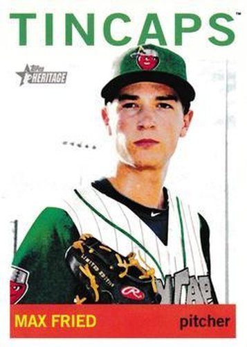 #195 Max Fried - Fort Wayne Tincaps - 2013 Topps Heritage Minor League Baseball