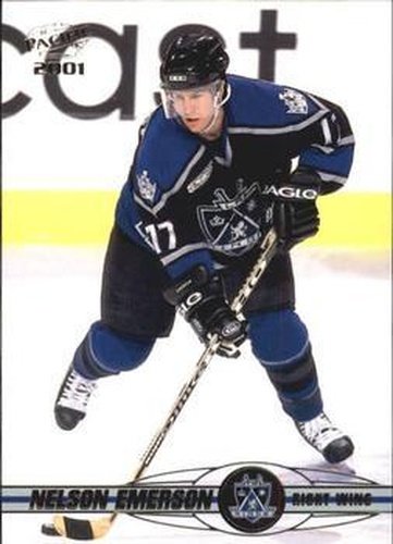 #195 Nelson Emerson - Los Angeles Kings - 2000-01 Pacific Hockey