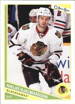 #195 Niklas Hjalmarsson - Chicago Blackhawks - 2013-14 O-Pee-Chee Hockey