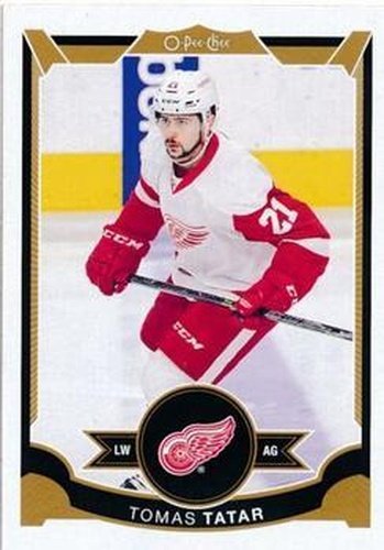 #195 Tomas Tatar - Detroit Red Wings - 2015-16 O-Pee-Chee Hockey