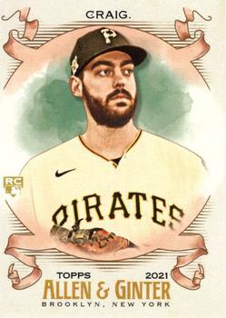 #195 Will Craig - Pittsburgh Pirates - 2021 Topps Allen & Ginter Baseball