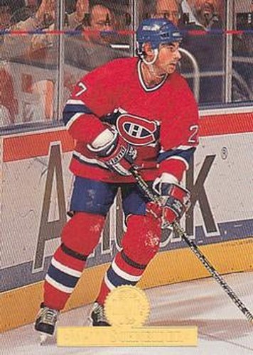 #195 Mathieu Schneider - Montreal Canadiens - 1994-95 Leaf Hockey