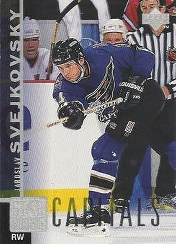 #195 Jaroslav Svejkovsky - Washington Capitals - 1997-98 Upper Deck Hockey
