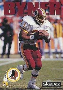 #195 Earnest Byner - Washington Redskins - 1992 SkyBox Impact Football
