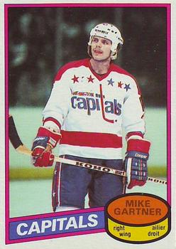 #195 Mike Gartner - Washington Capitals - 1980-81 O-Pee-Chee Hockey
