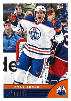 #195 Ryan Jones - Edmonton Oilers - 2013-14 Score Hockey