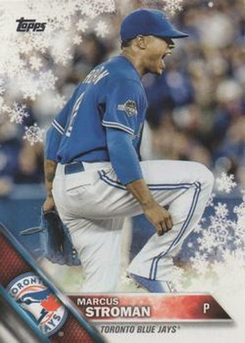 #HMW195 Marcus Stroman - Toronto Blue Jays - 2016 Topps Holiday Baseball