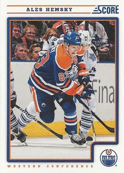 #195 Ales Hemsky - Edmonton Oilers - 2012-13 Score Hockey