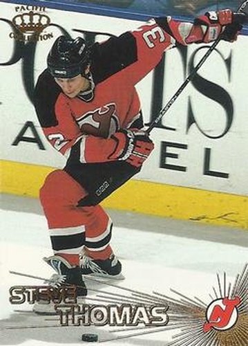 #195 Steve Thomas - New Jersey Devils - 1997-98 Pacific Crown Hockey