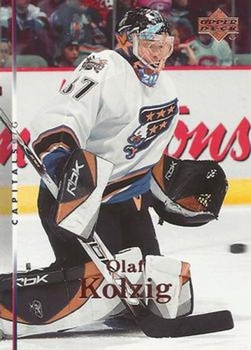 #195 Olaf Kolzig - Washington Capitals - 2007-08 Upper Deck Hockey