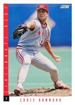 #195 Chris Hammond - Cincinnati Reds - 1993 Score Baseball